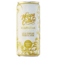 Happy Culture Kombucha - Pineapple Lime 300ml Tin